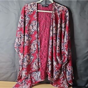 Almost Famous Kimono style top size Large